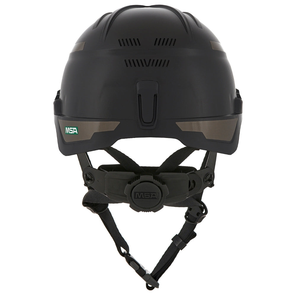 MSA 10204346 V-Gard H1 Trivent Safety Helmet - Fas-Trac Suspension - Black