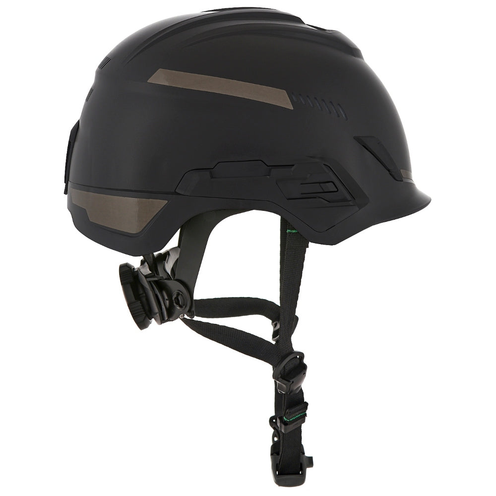 MSA 10204346 V-Gard H1 Trivent Safety Helmet - Fas-Trac Suspension - Black
