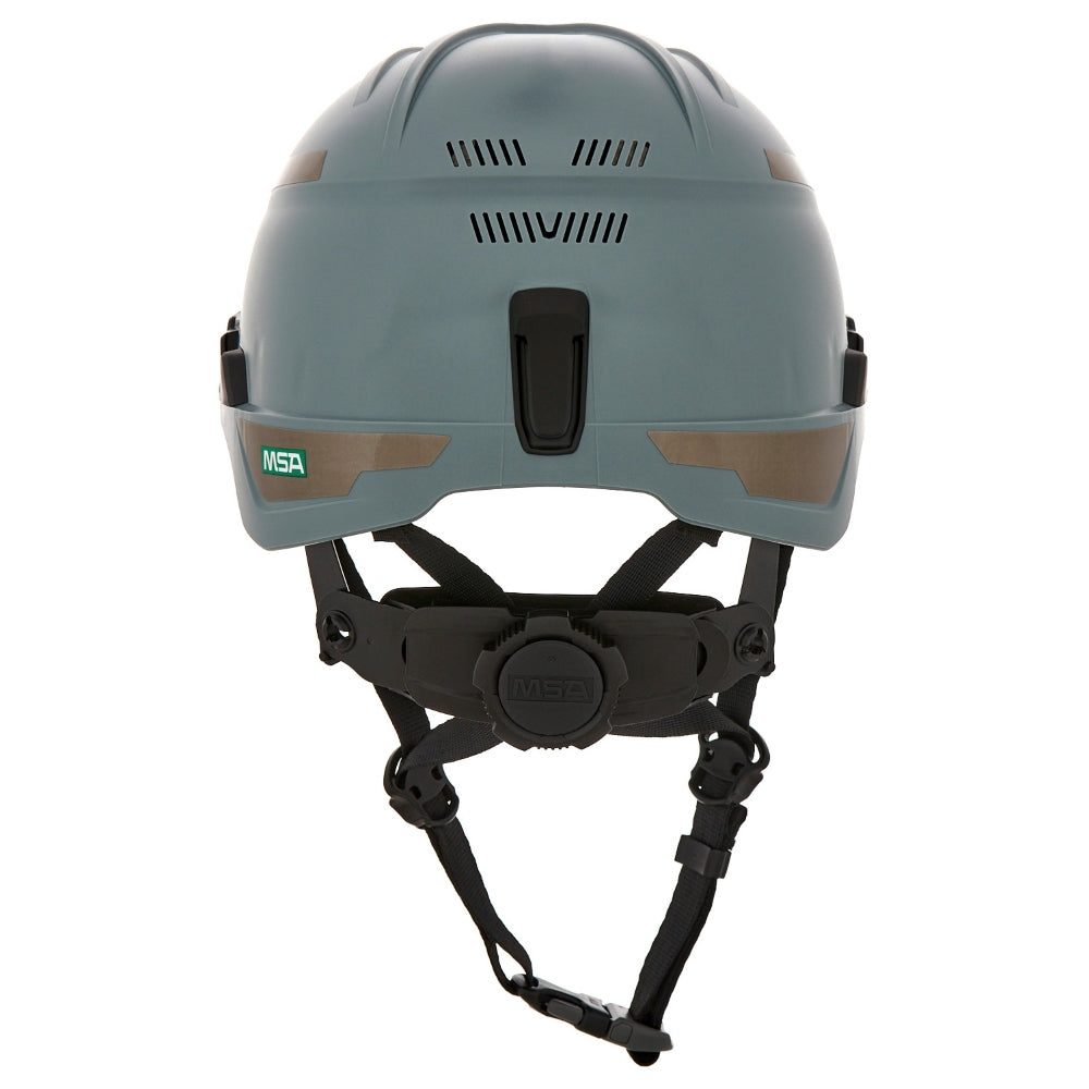 MSA 10204346 V-Gard H1 Trivent Safety Helmet - Fas-Trac Suspension - Grey