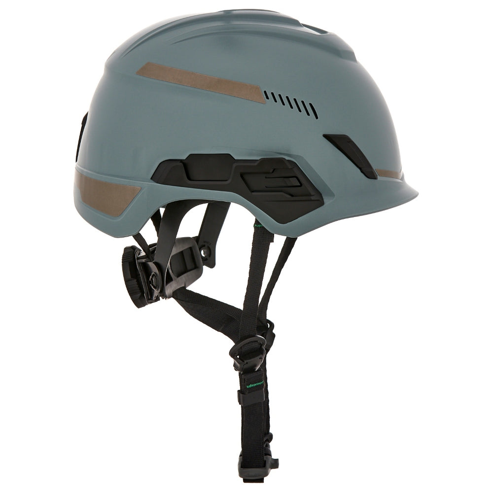 MSA 10204346 V-Gard H1 Trivent Safety Helmet - Fas-Trac Suspension - Grey