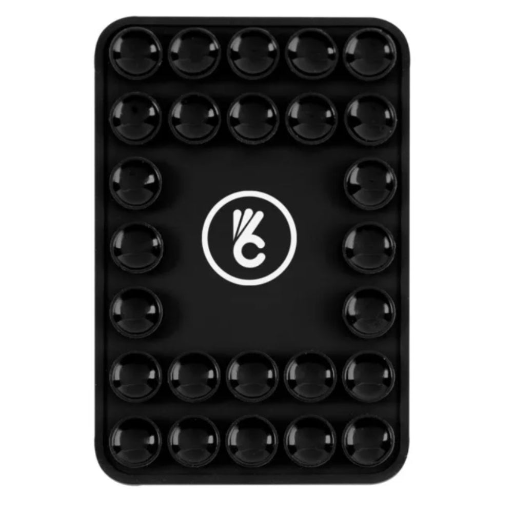 Magnetic Silicone Suction-Cup Phone Mount - Black