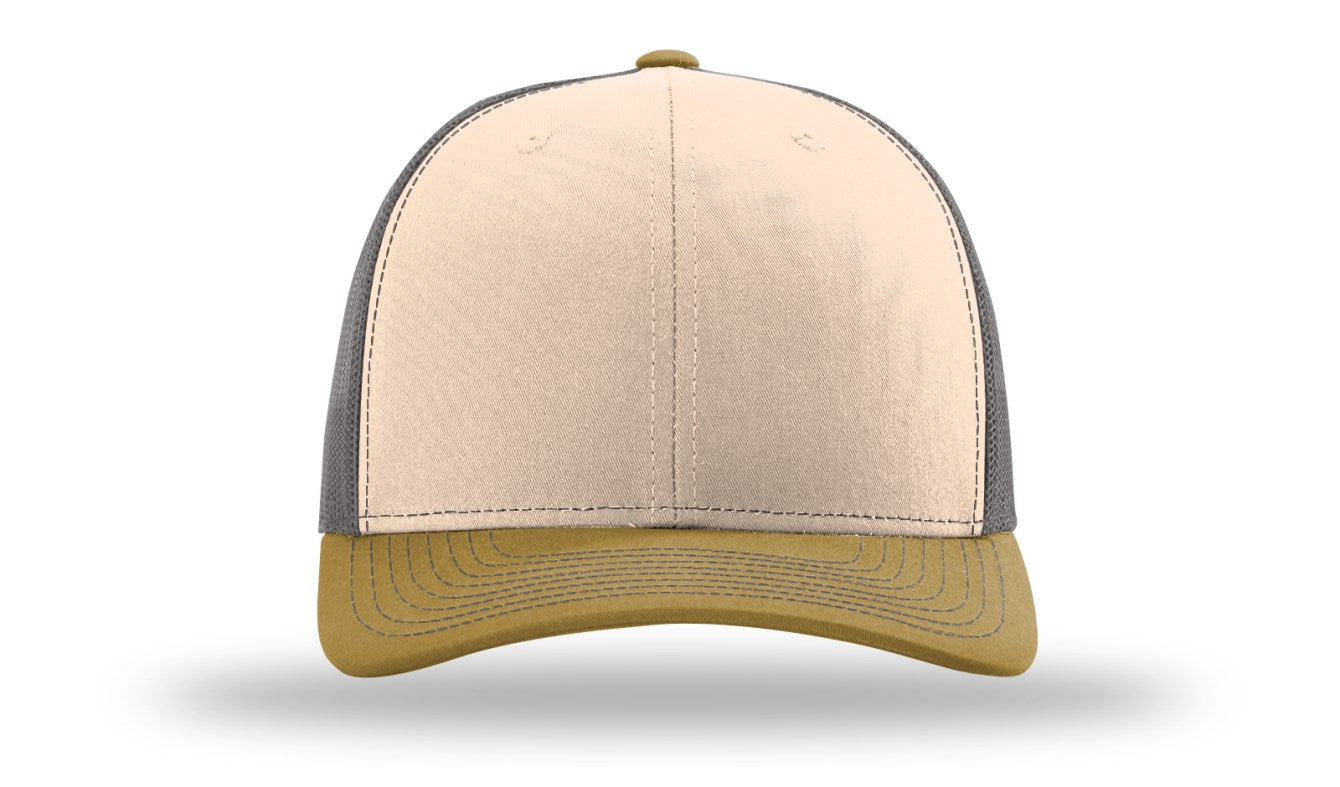 Richardson 112 Trucker Hat - Mink / Beige / Charcoal