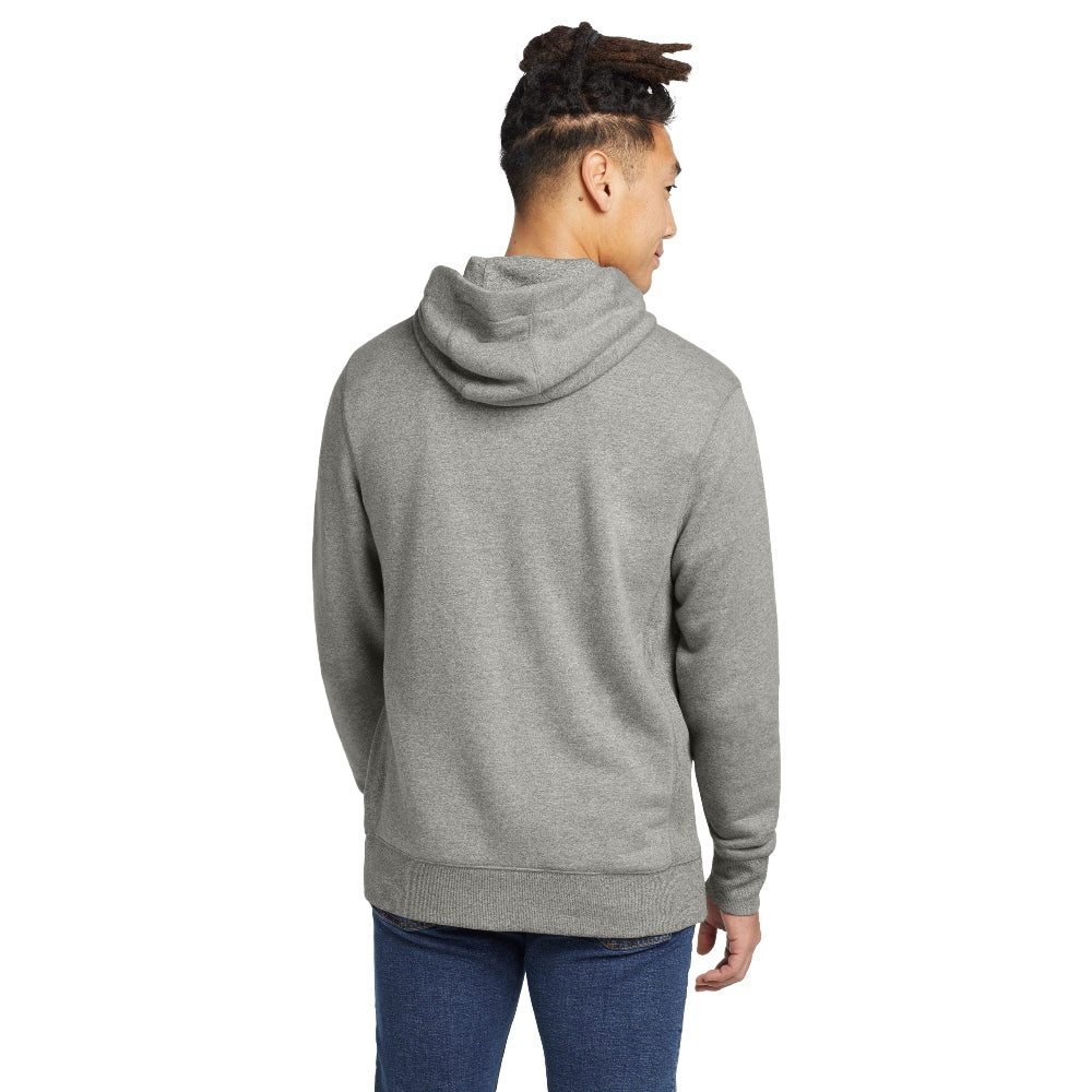 New Era® French Terry Full-Zip Hoodie - Light Graphite Twist