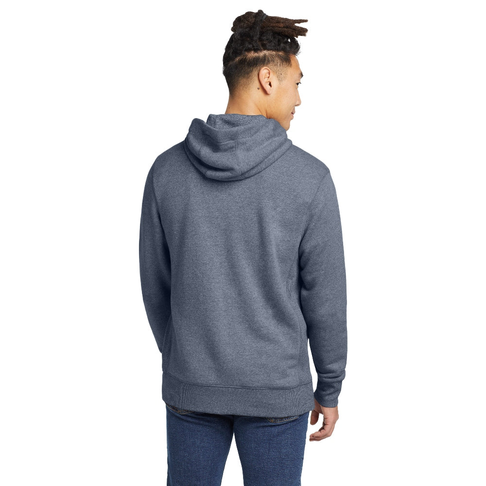 New Era® French Terry Full-Zip Hoodie - True Navy Twist