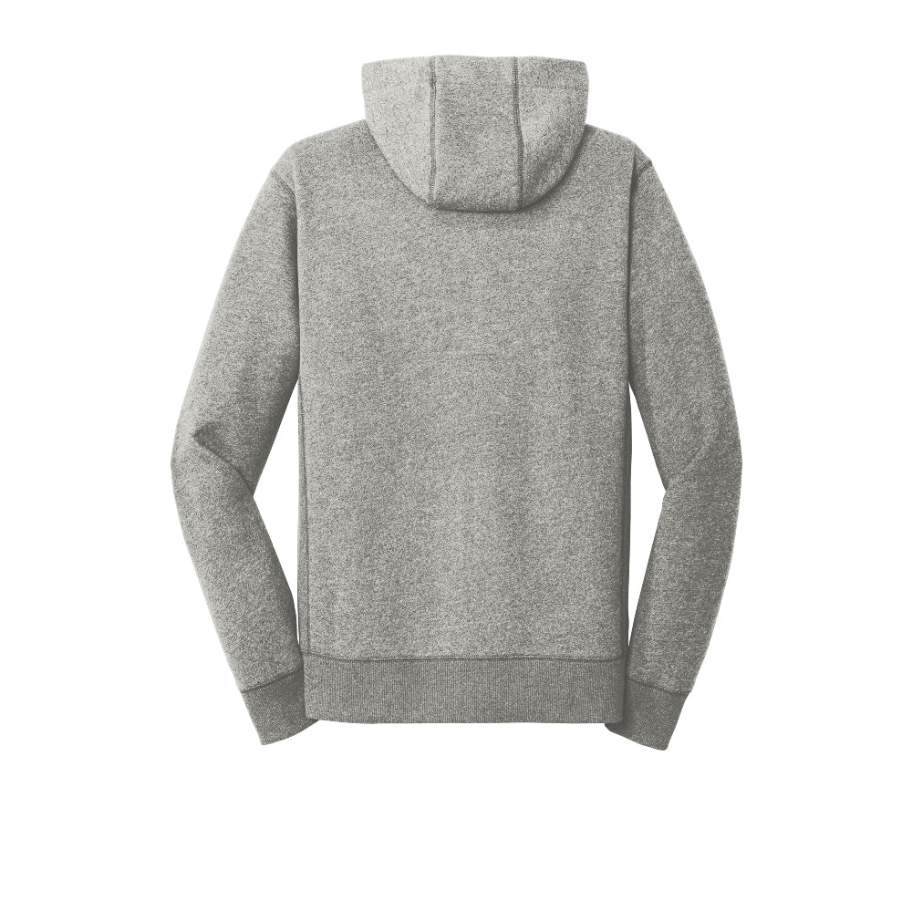 New Era® French Terry Full-Zip Hoodie - Light Graphite Twist