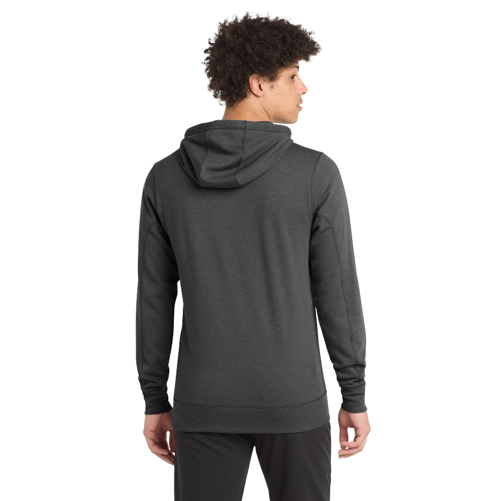 New Era® Tri-Blend Fleece Pullover Hoodie - Black Heather