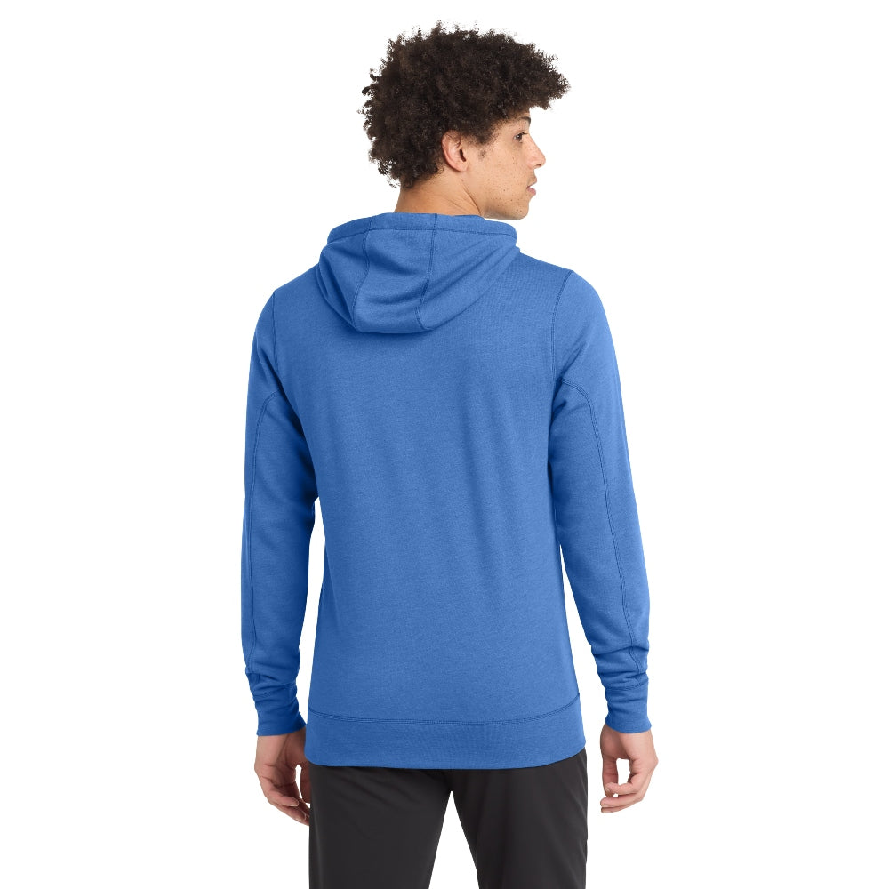 New Era® Tri-Blend Fleece Pullover Hoodie - Royal Heather