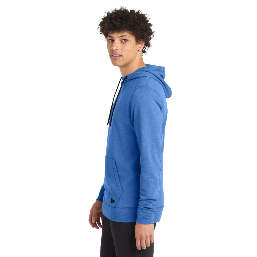 New Era® Tri-Blend Fleece Pullover Hoodie - Royal Heather