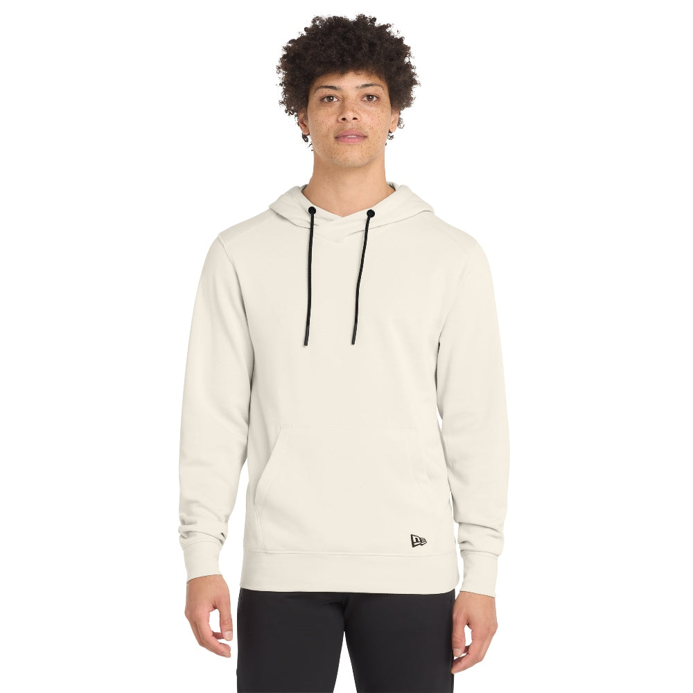 New Era® Tri-Blend Fleece Pullover Hoodie - Soft Beige