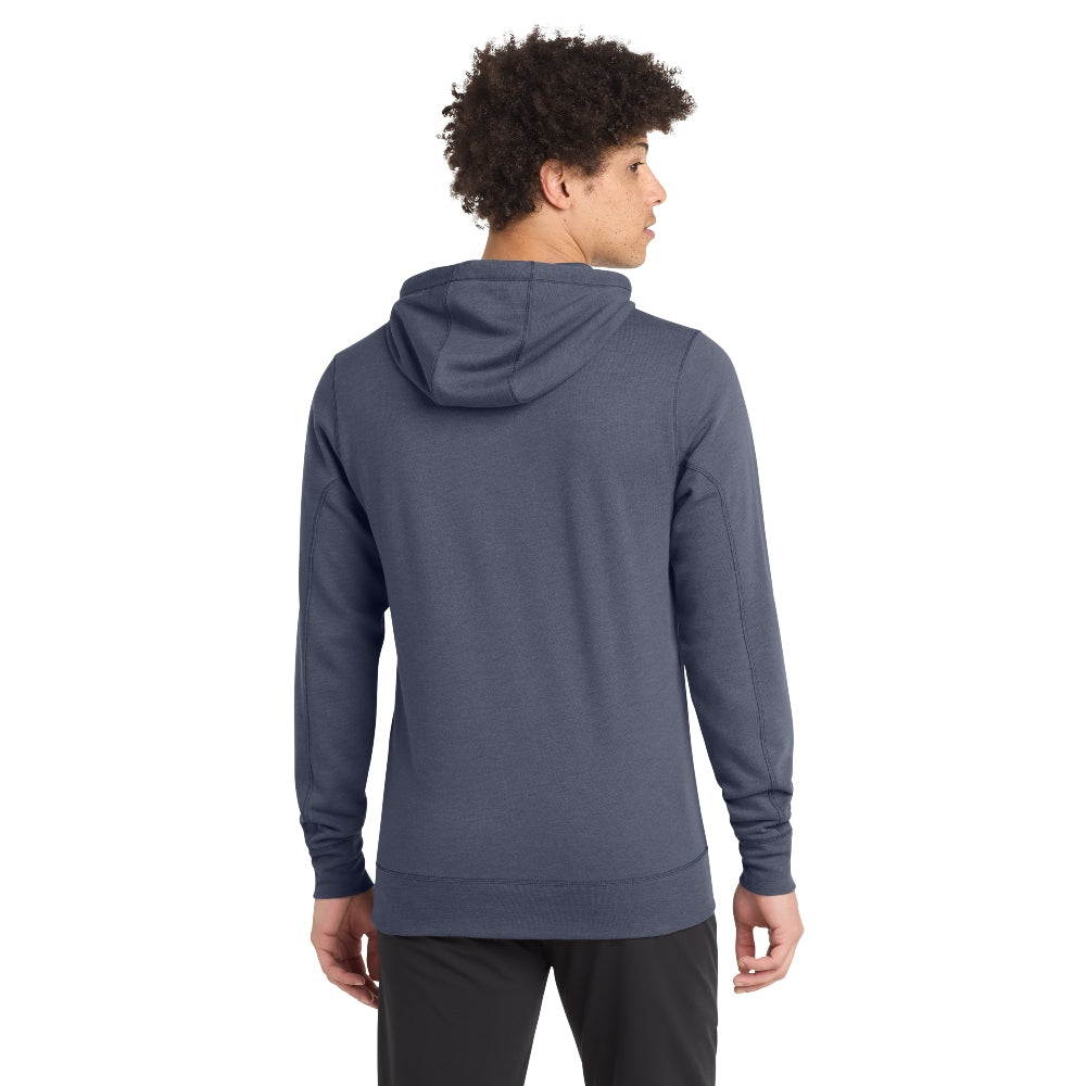 New Era® Tri-Blend Fleece Pullover Hoodie - True Navy Heather