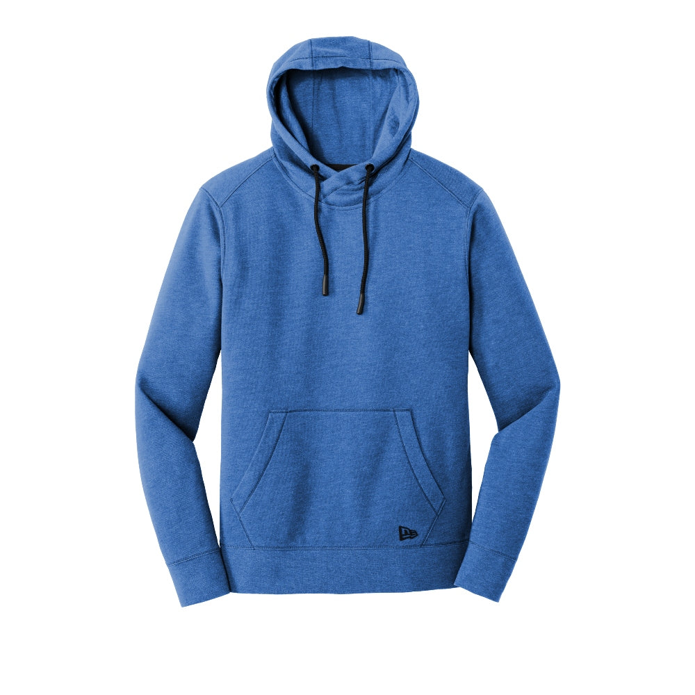 New Era® Tri-Blend Fleece Pullover Hoodie - Royal Heather