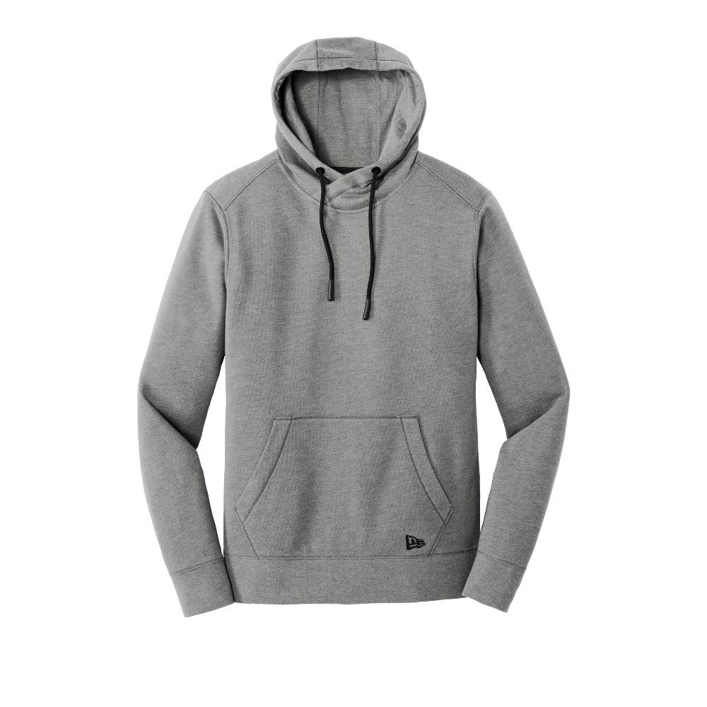 New Era® Tri-Blend Fleece Pullover Hoodie - Shadow Grey Heather