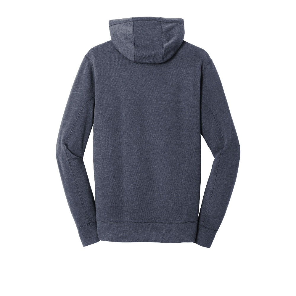 New Era® Tri-Blend Fleece Pullover Hoodie - True Navy Heather