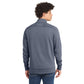 New Era® Tri-Blend Fleece 1/4-Zip Pullover - True Navy Heather