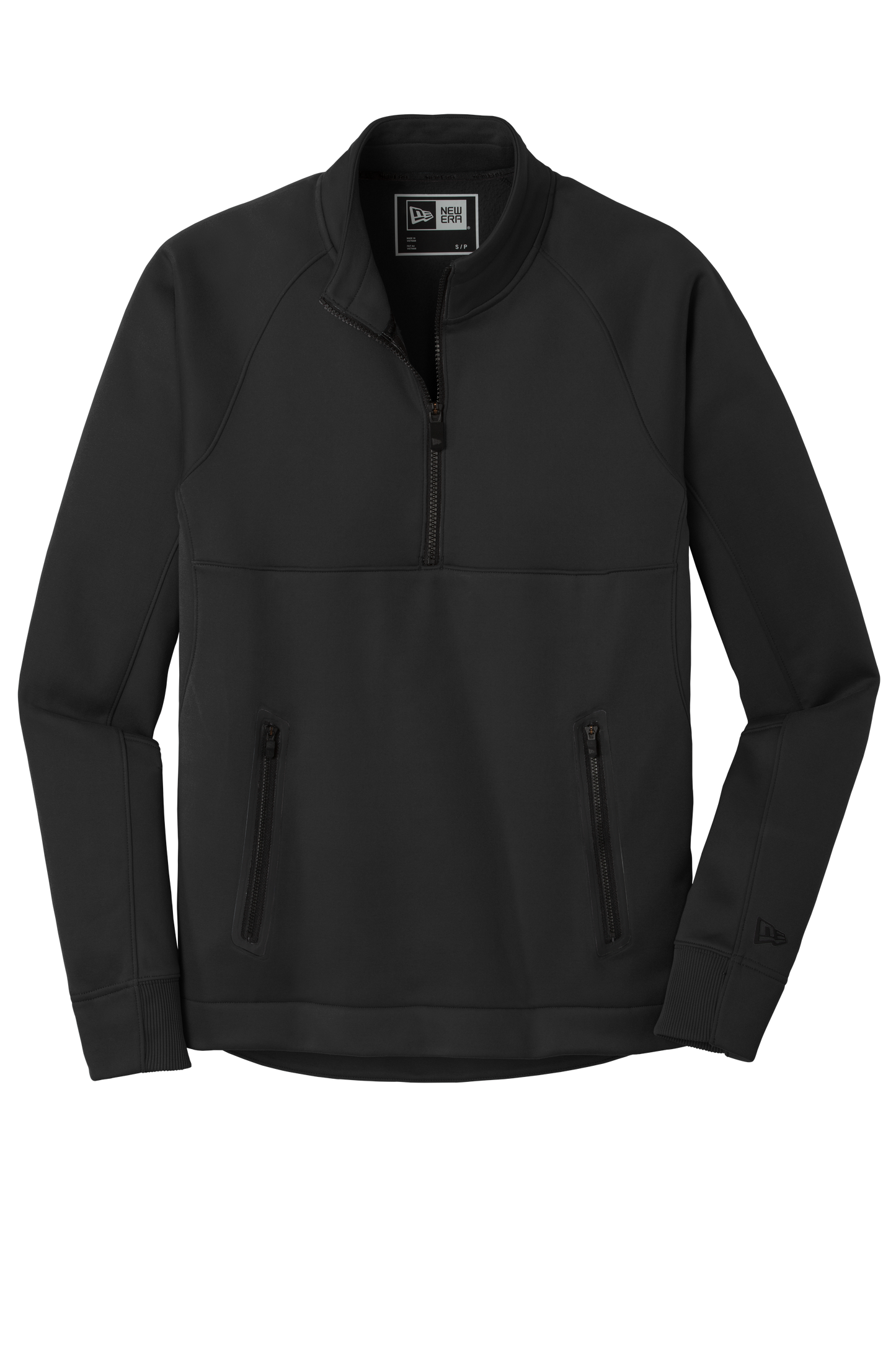 New Era ® Venue Fleece 1/4-Zip Pullover - Black