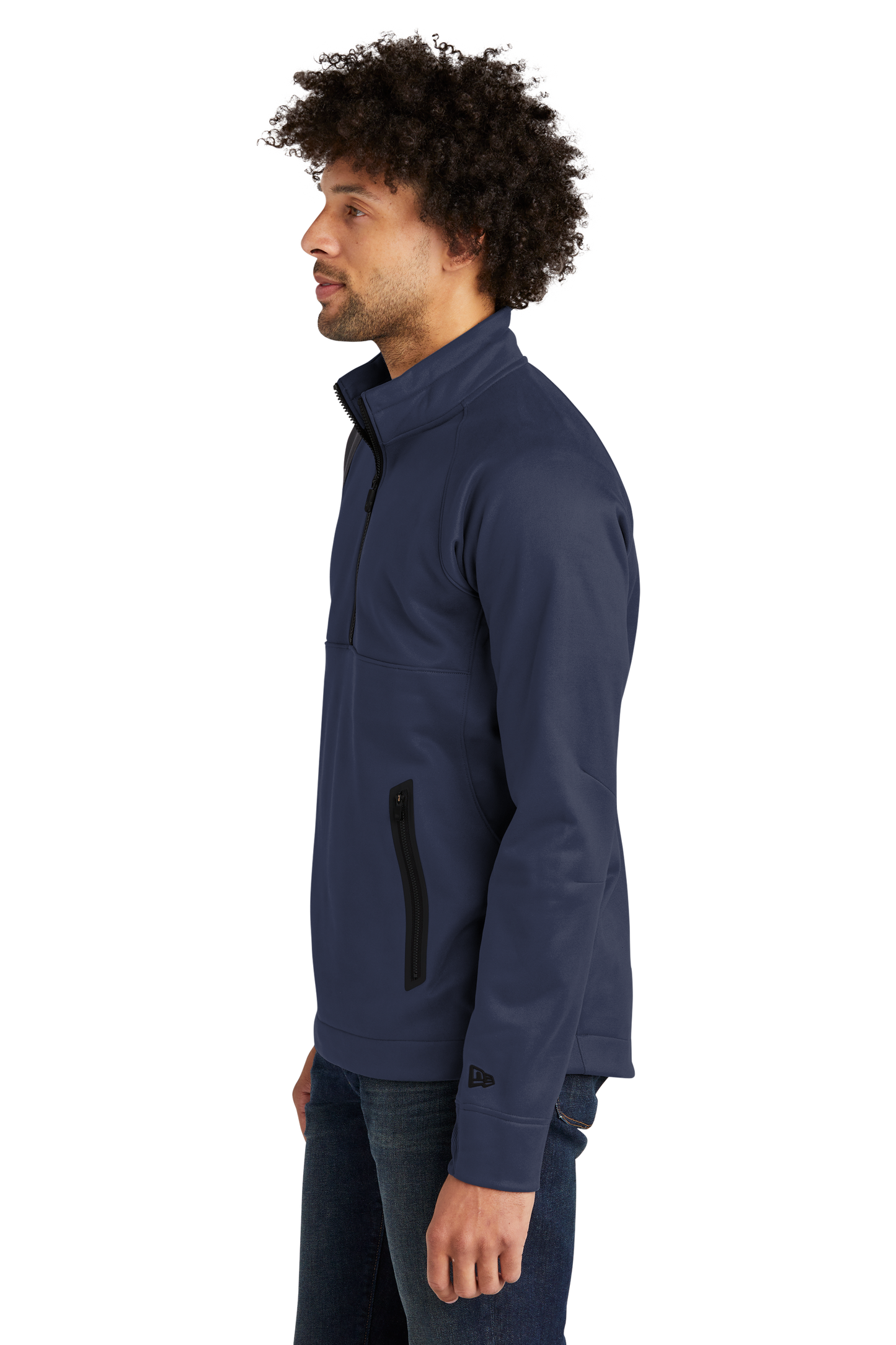 New Era ® Venue Fleece 1/4-Zip Pullover - True Navy