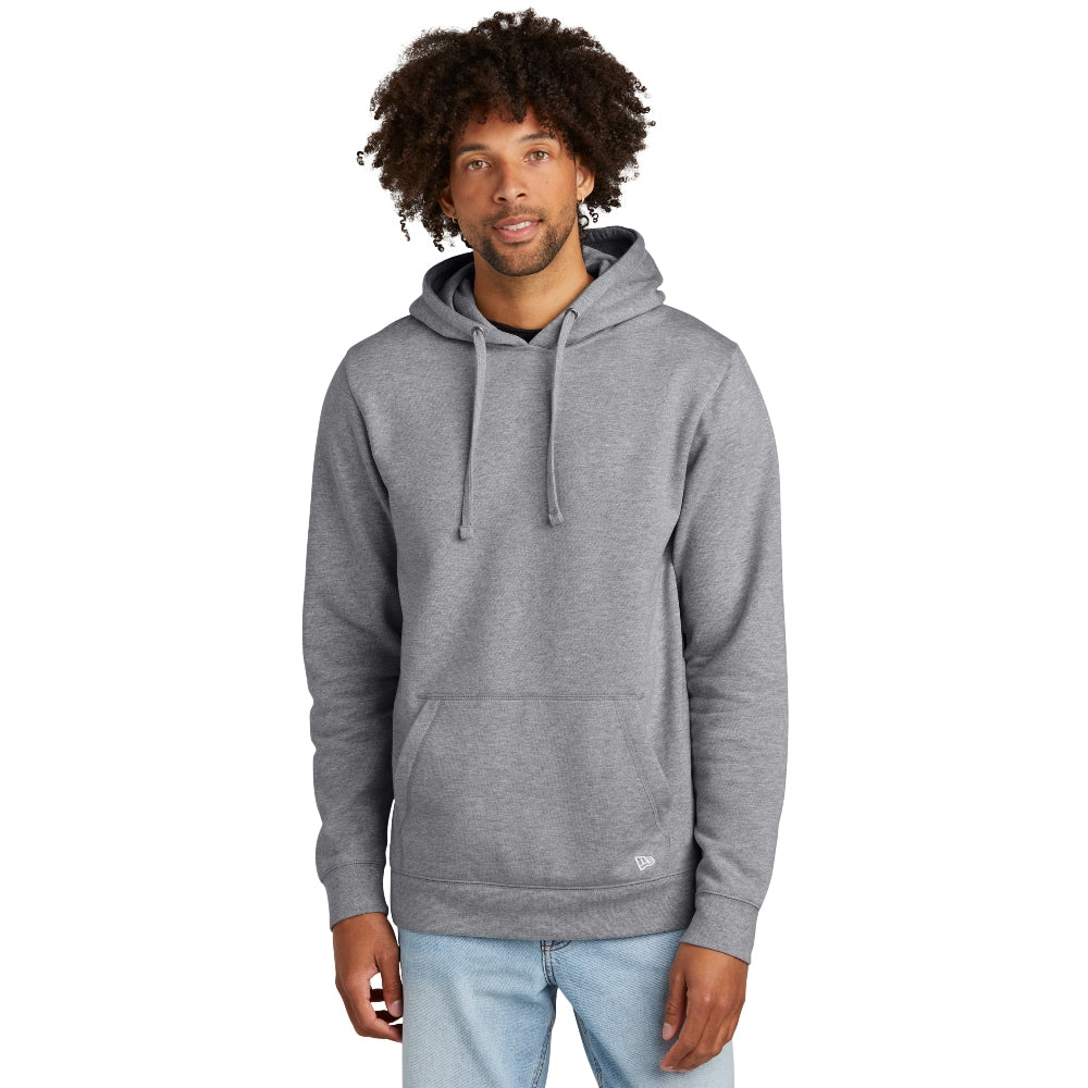 New Era® Comeback Fleece Pullover Hoodie - Athletic Heather