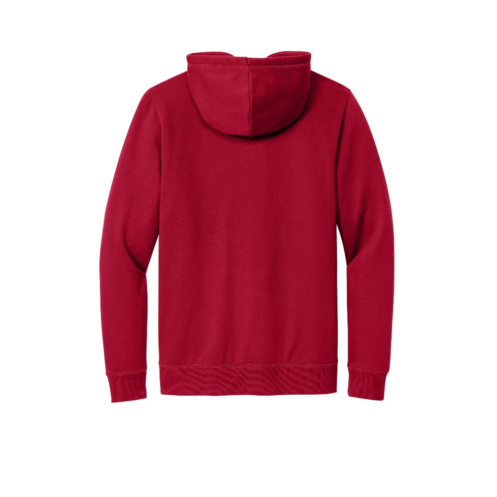 New Era® Comeback Fleece Pullover Hoodie - Crimson