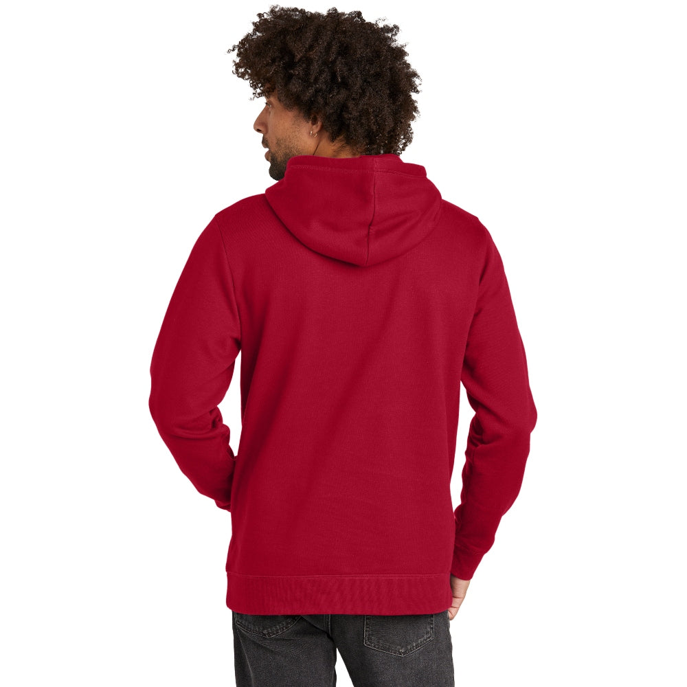 New Era® Comeback Fleece Pullover Hoodie - Crimson