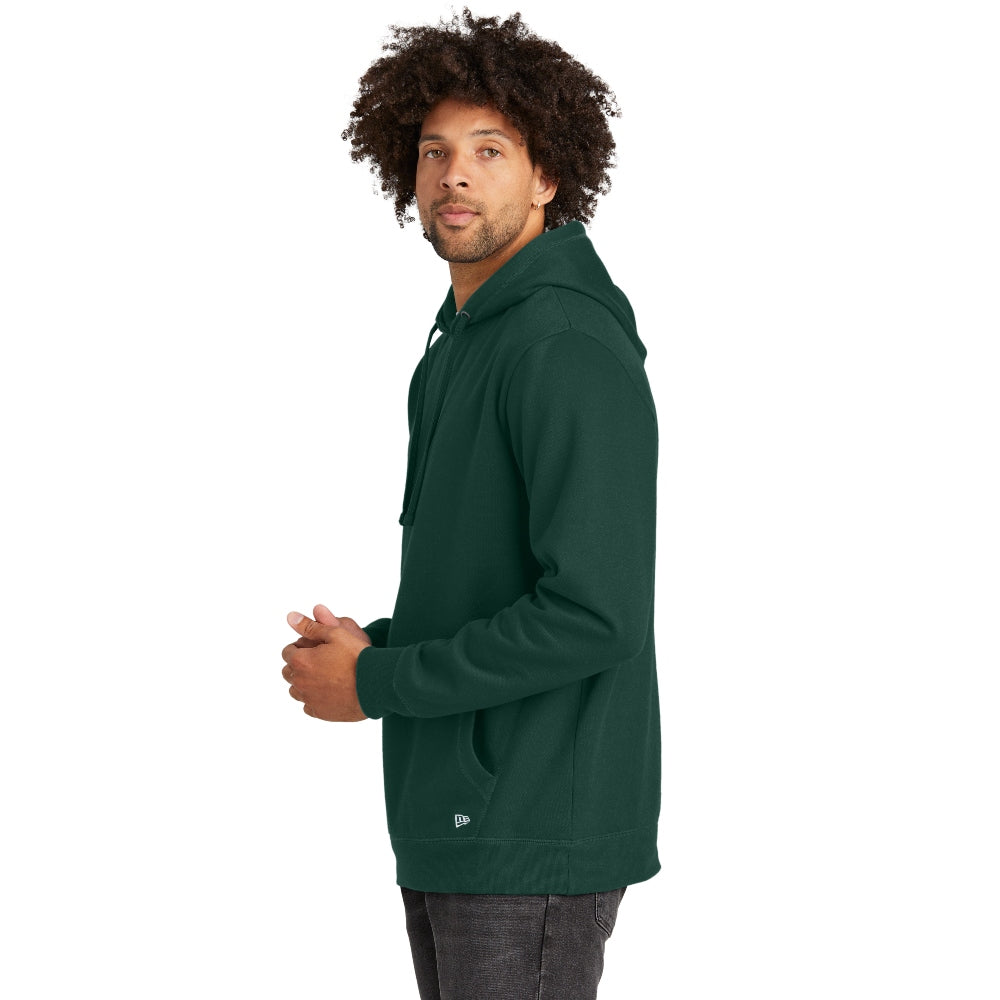 New Era® Comeback Fleece Pullover Hoodie - Dark Green