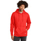 New Era® Comeback Fleece Pullover Hoodie - Deep Orange