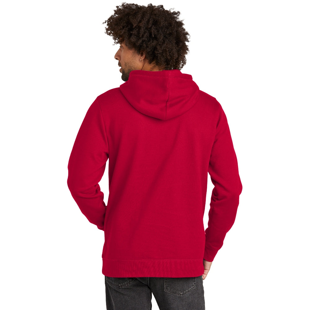New Era® Comeback Fleece Pullover Hoodie - Scarlet