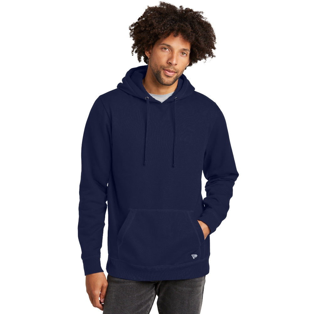 New Era® Comeback Fleece Pullover Hoodie - True Navy