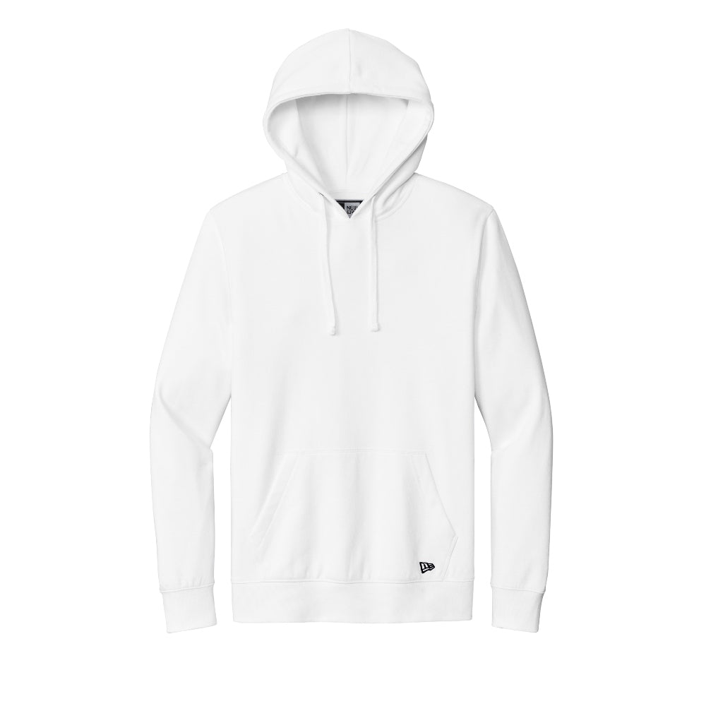 New Era® Comeback Fleece Pullover Hoodie - White