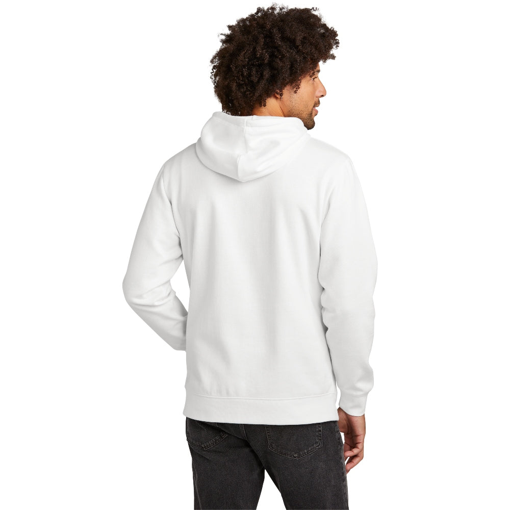 New Era® Comeback Fleece Pullover Hoodie - White