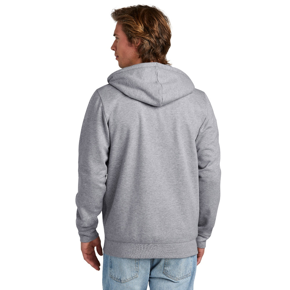 New Era® Comeback Fleece Full-Zip Hoodie - Athletic Heather