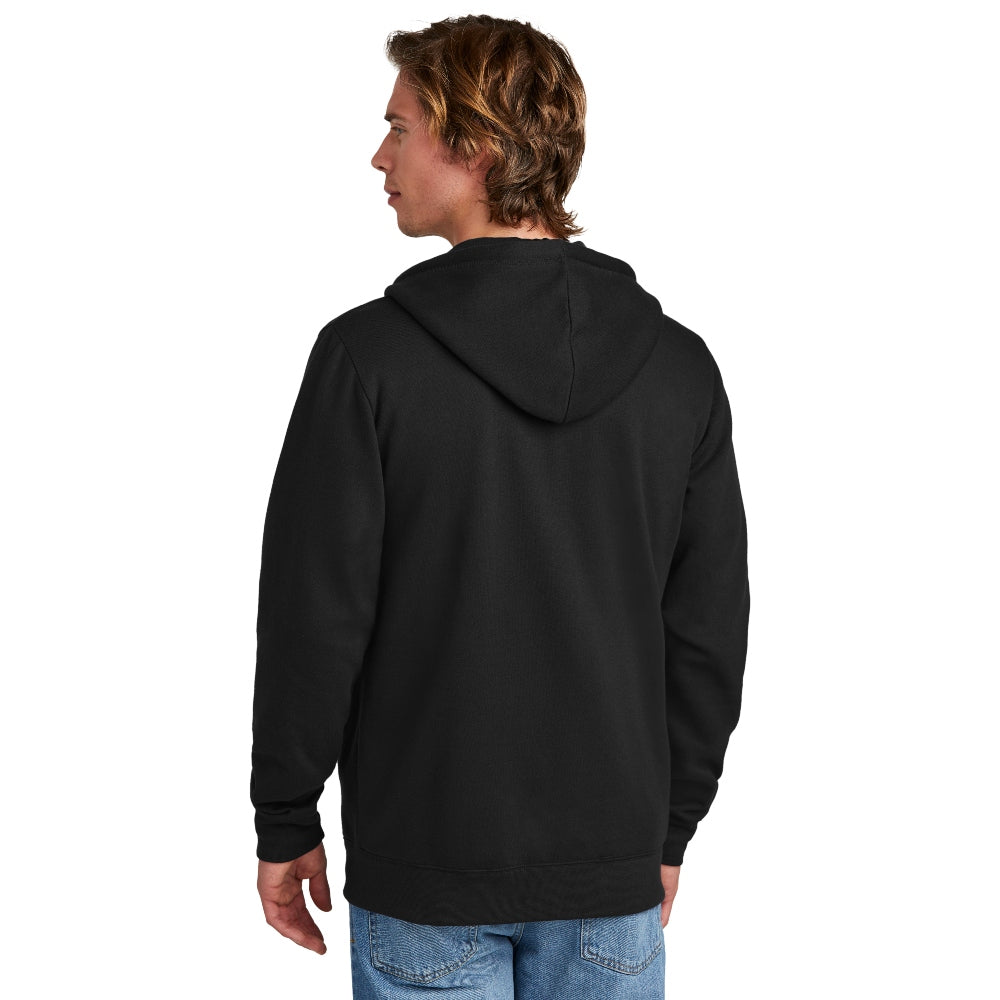 New Era® Comeback Fleece Full-Zip Hoodie - Black