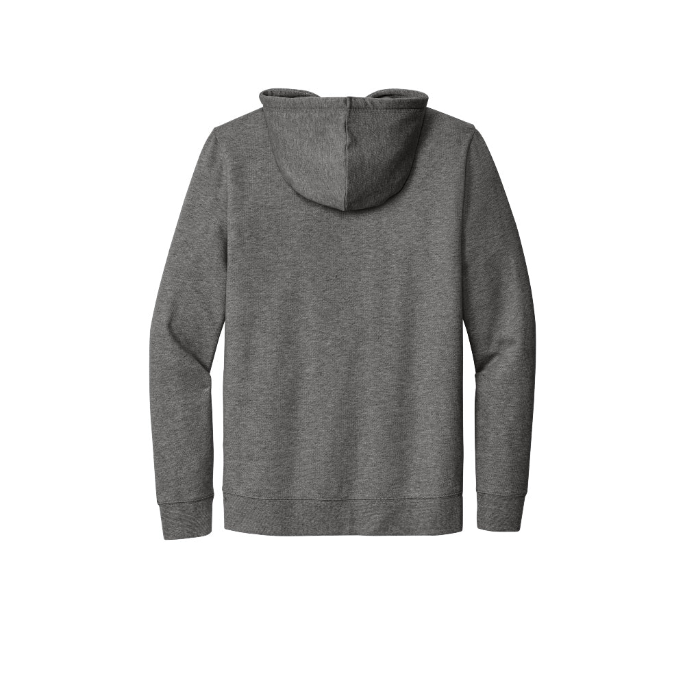 New Era® Comeback Fleece Full-Zip Hoodie - Dark Heather Grey