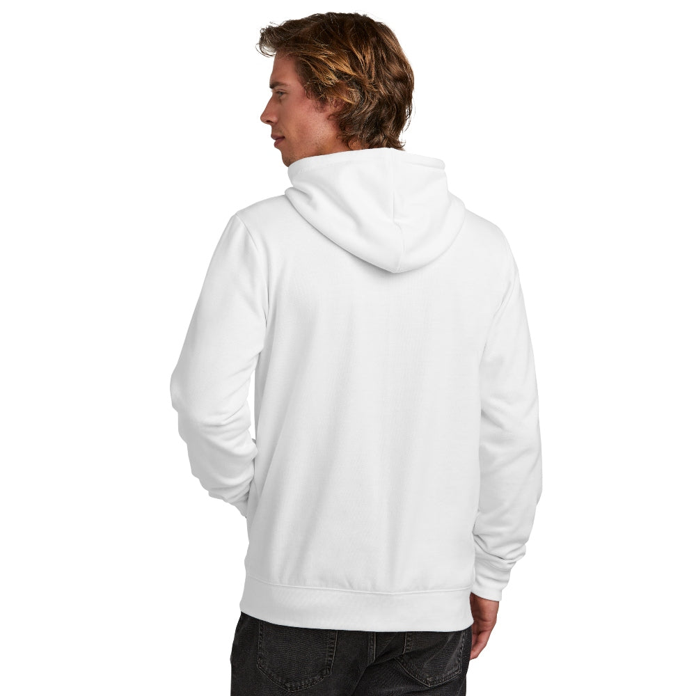 New Era® Comeback Fleece Full-Zip Hoodie - White