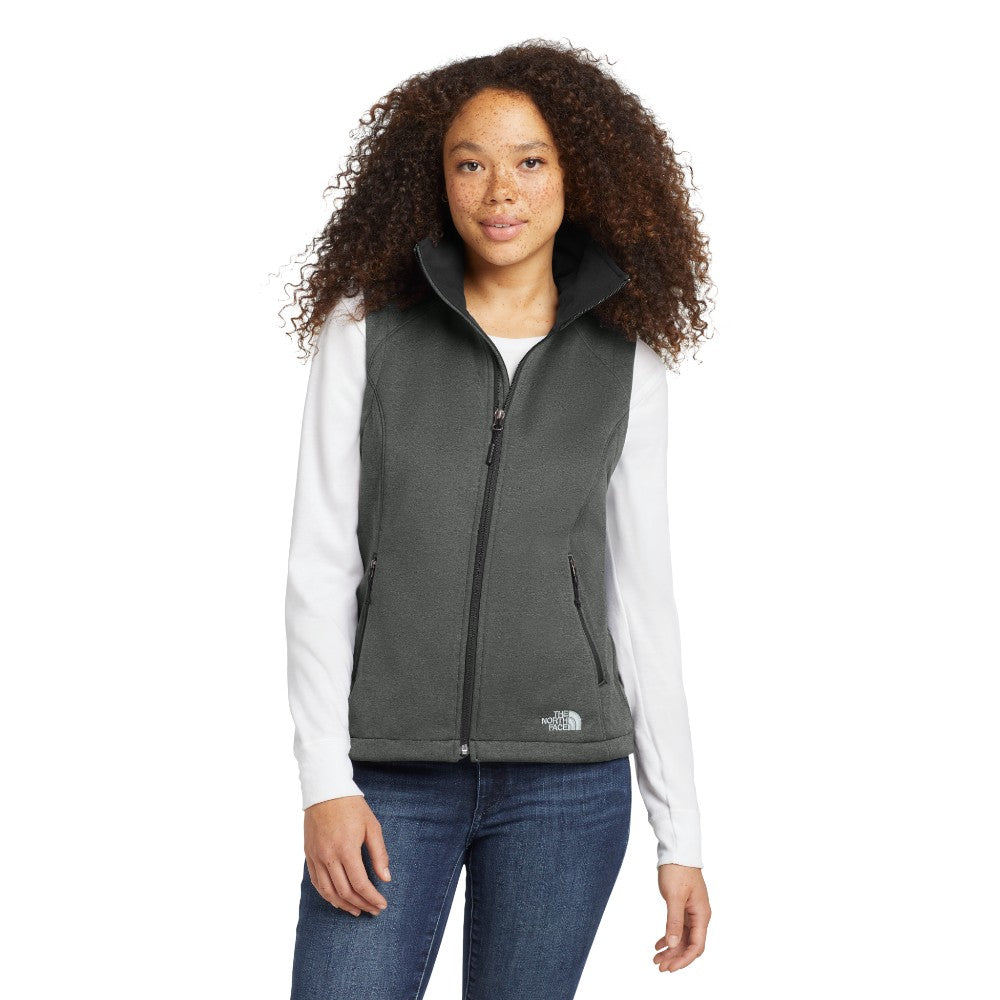 The North Face® Women's Ridgewall Soft Shell Vest - TNF Dark Grey Heather