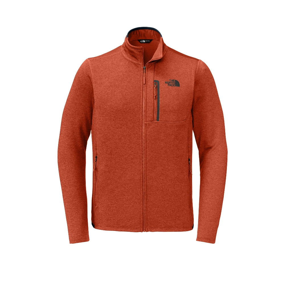 The North Face® Skyline Full-Zip Fleece Jacket - Zion Orange Heather/ Urban Navy