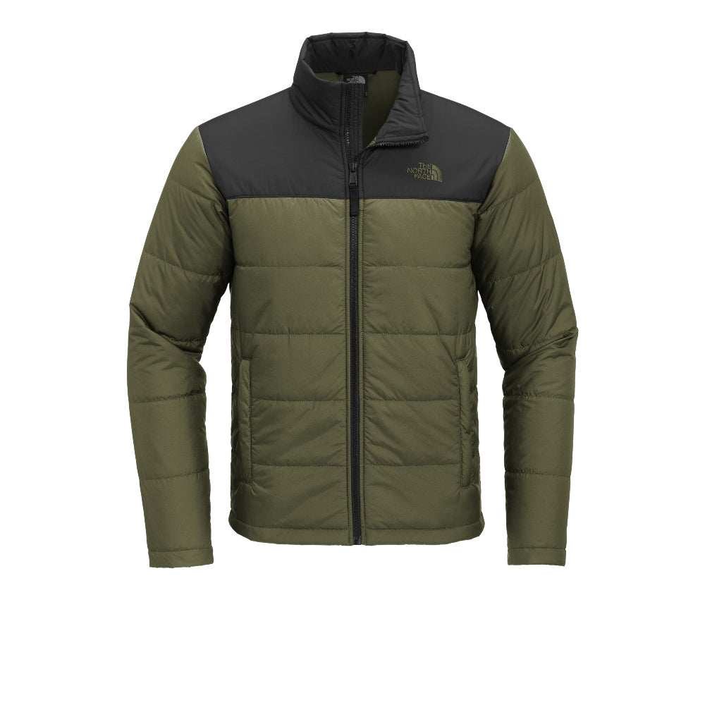 The North Face® Chest Logo Everyday Insulated Jacket - Burnt Olive Green