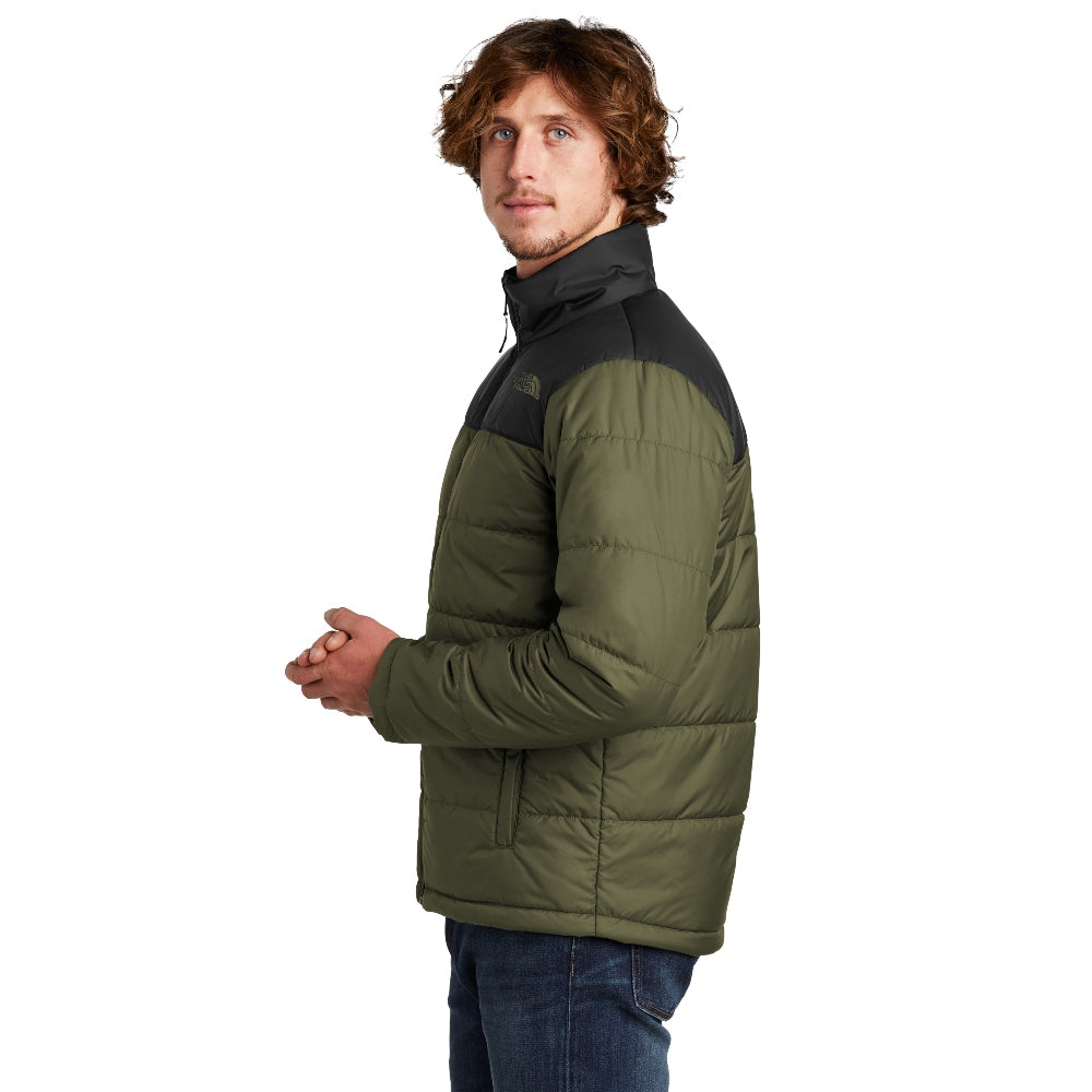 The North Face® Chest Logo Everyday Insulated Jacket - Burnt Olive Green