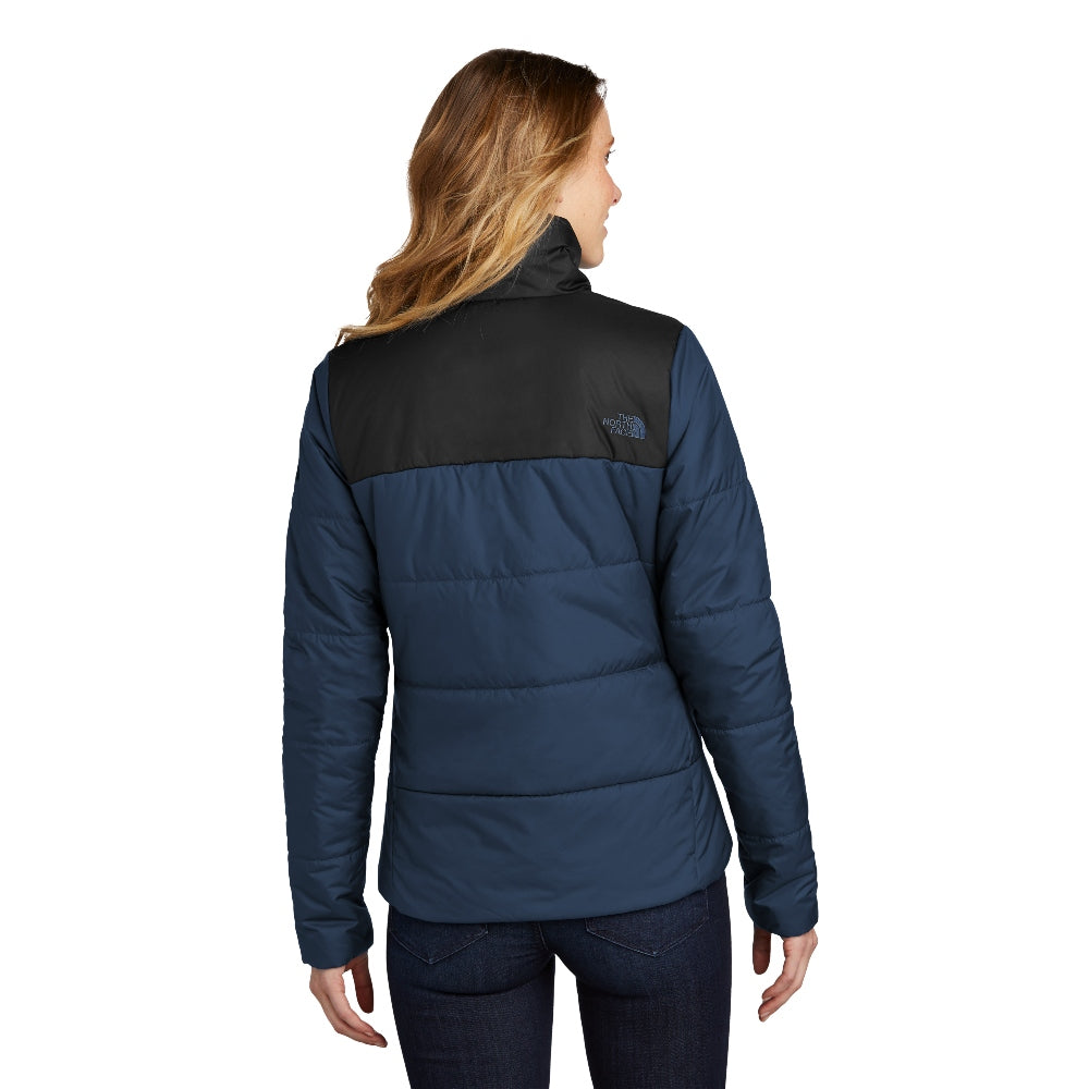 The North Face® Women's Chest Logo Everyday Insulated Jacket - Shady Blue