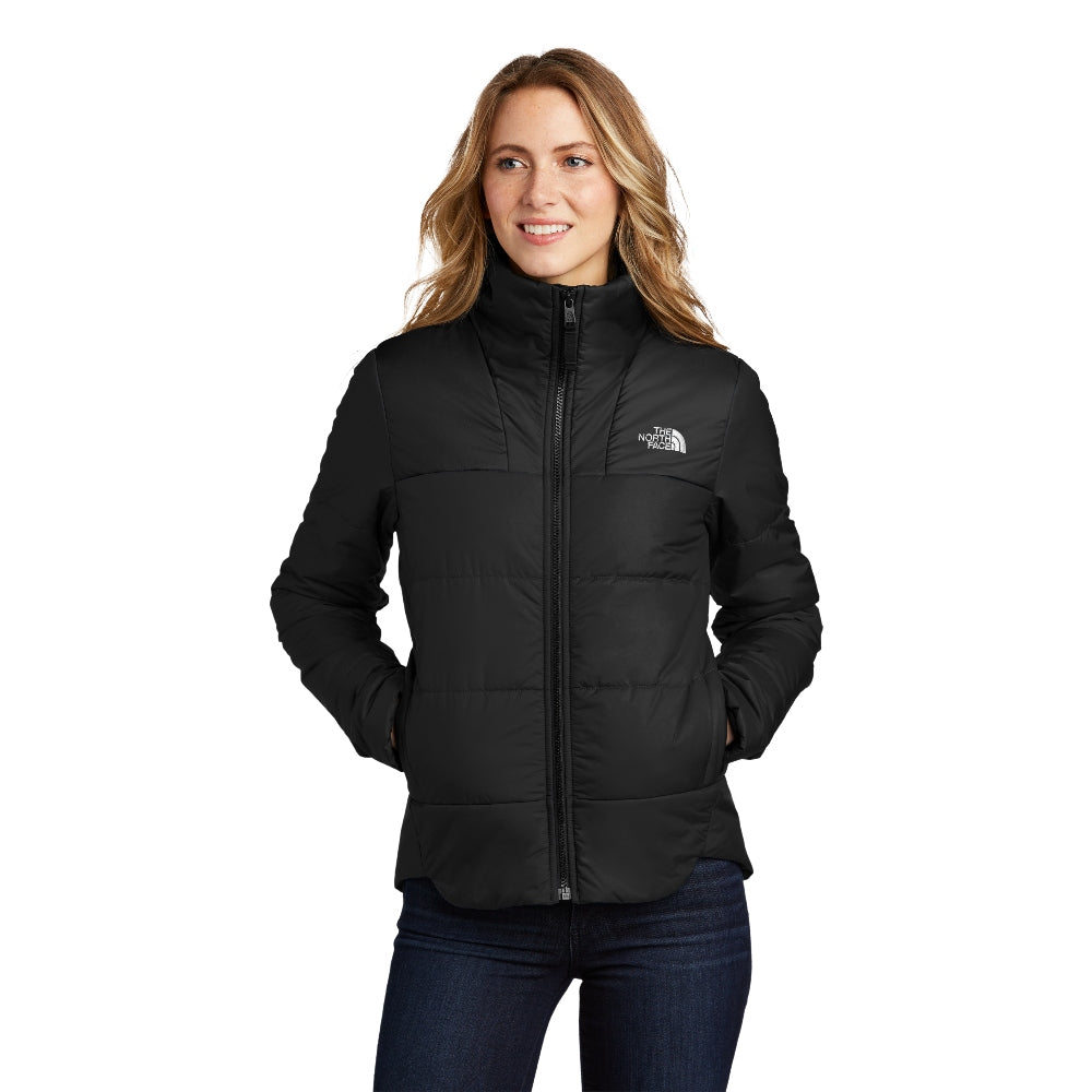 The North Face® Women's Chest Logo Everyday Insulated Jacket - TNF Black