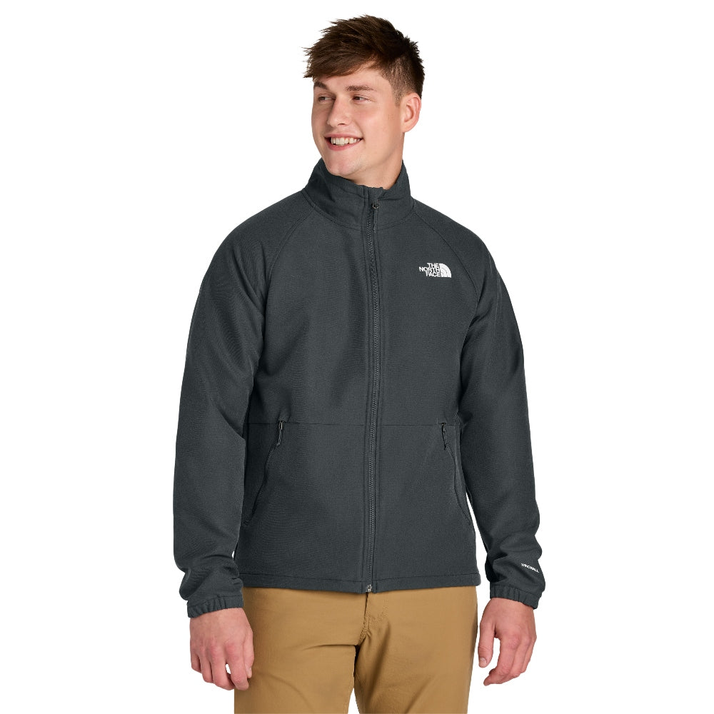 The North Face® Barr Lake Soft Shell Jacket - Asphalt Grey Dark Heather