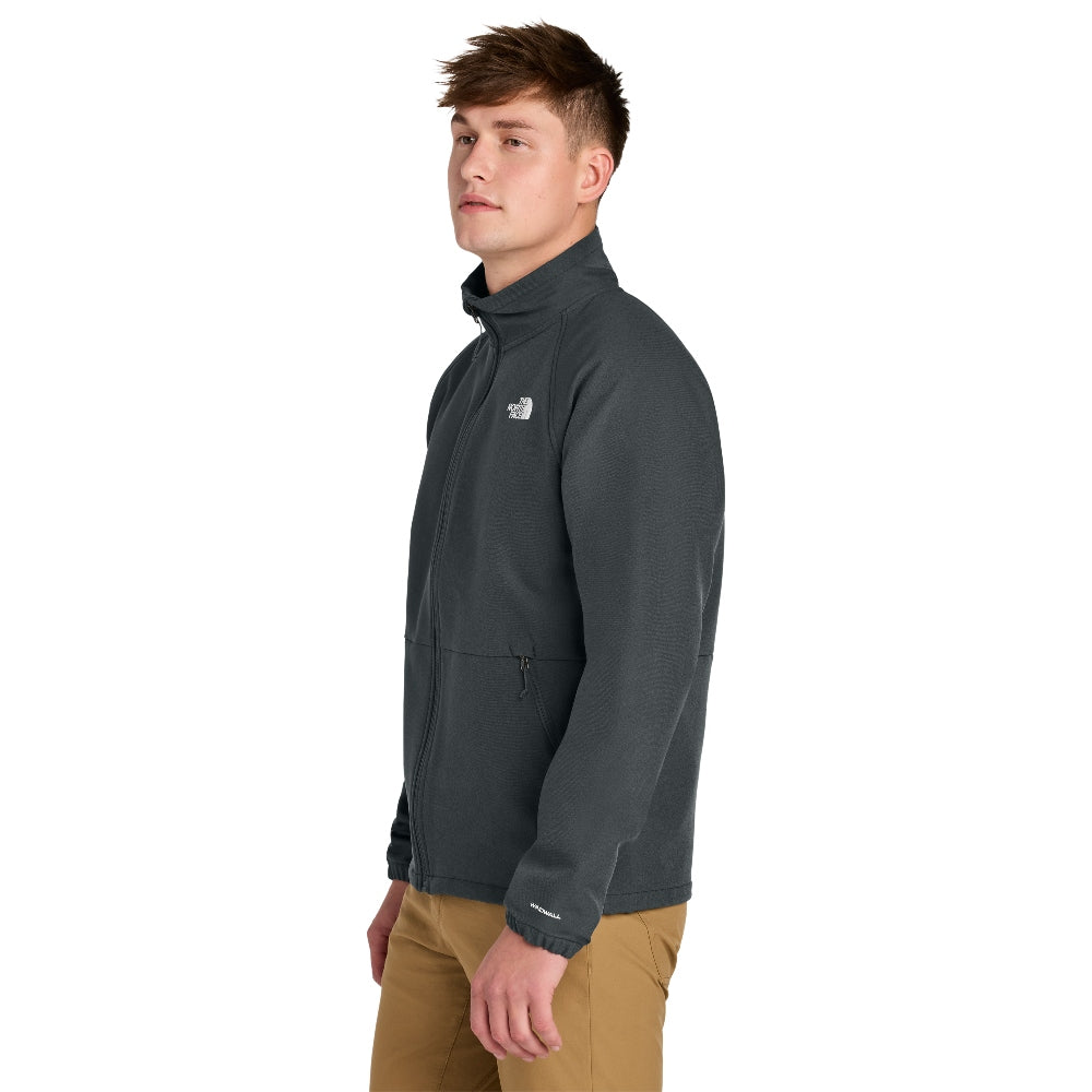 The North Face® Barr Lake Soft Shell Jacket - Asphalt Grey Dark Heather