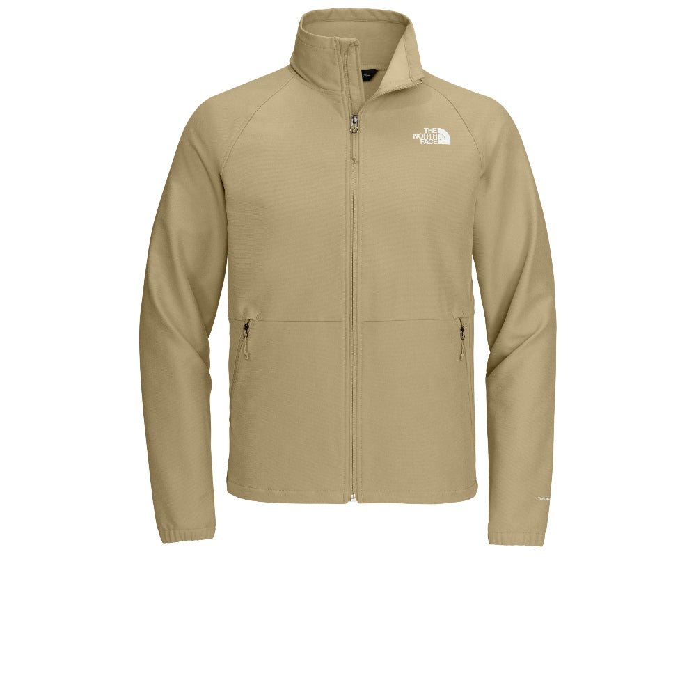 The North Face® Barr Lake Soft Shell Jacket - Khaki Stone Dark Heather