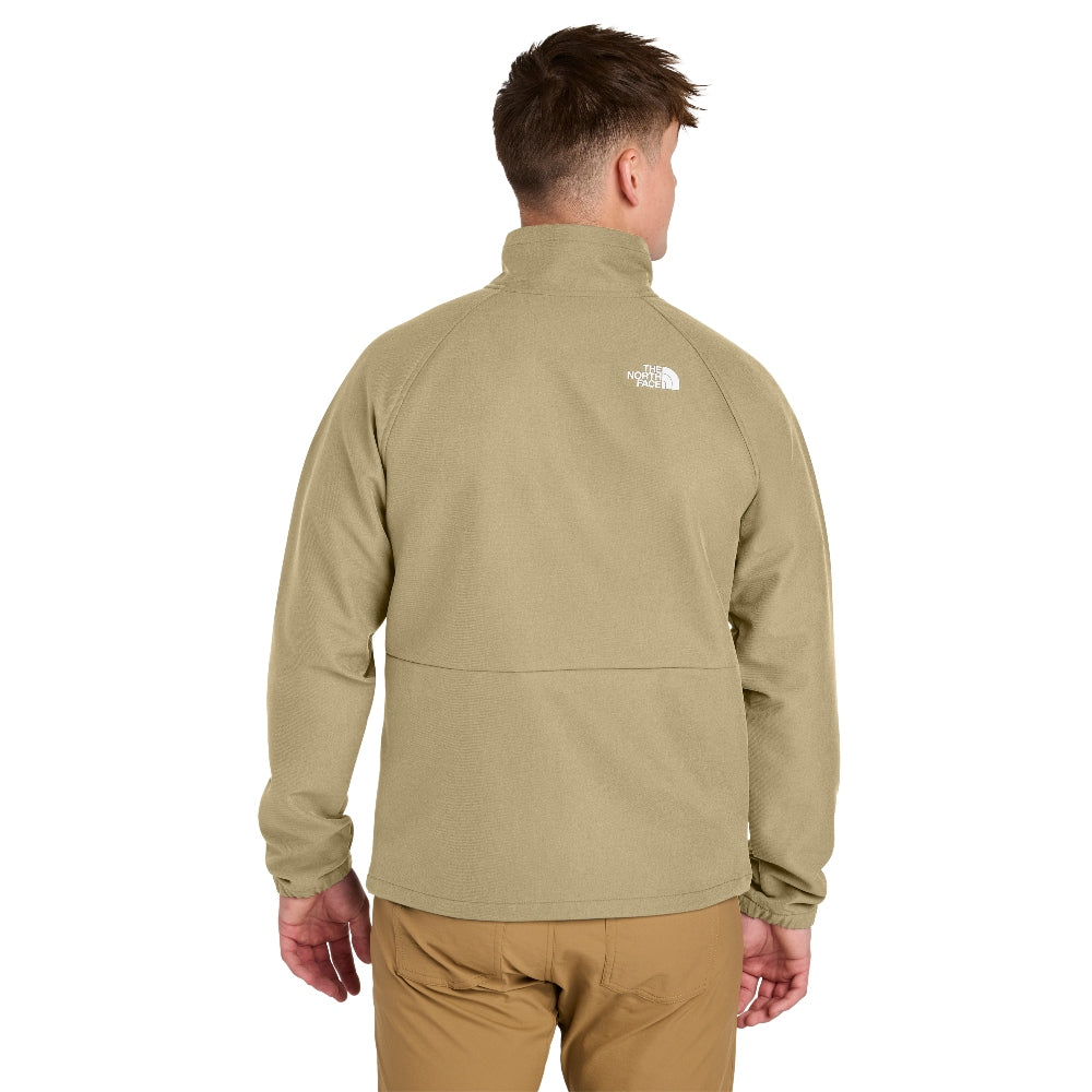 The North Face® Barr Lake Soft Shell Jacket - Khaki Stone Dark Heather