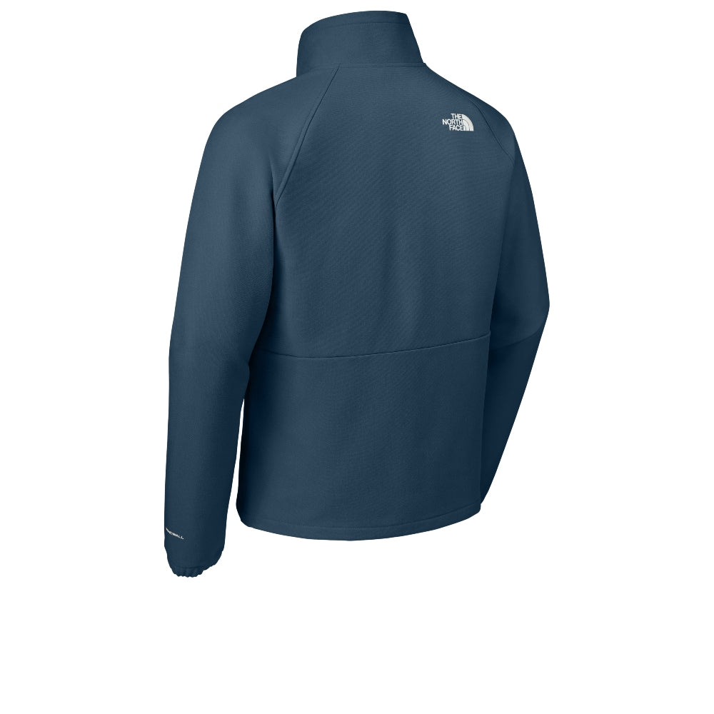 The North Face® Barr Lake Soft Shell Jacket - Shady Blue Dark Heather