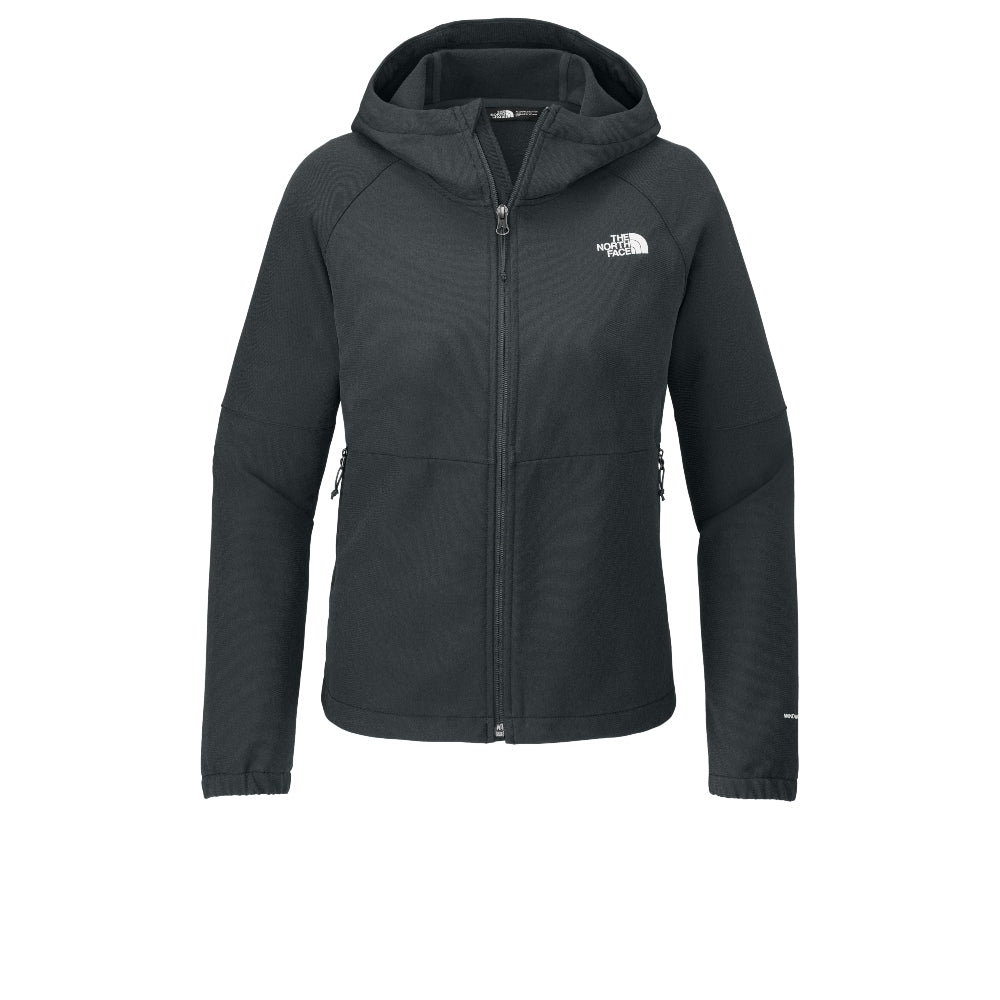 The North Face® Women's Double-Knit Full-Zip Hoodie - Asphalt Grey