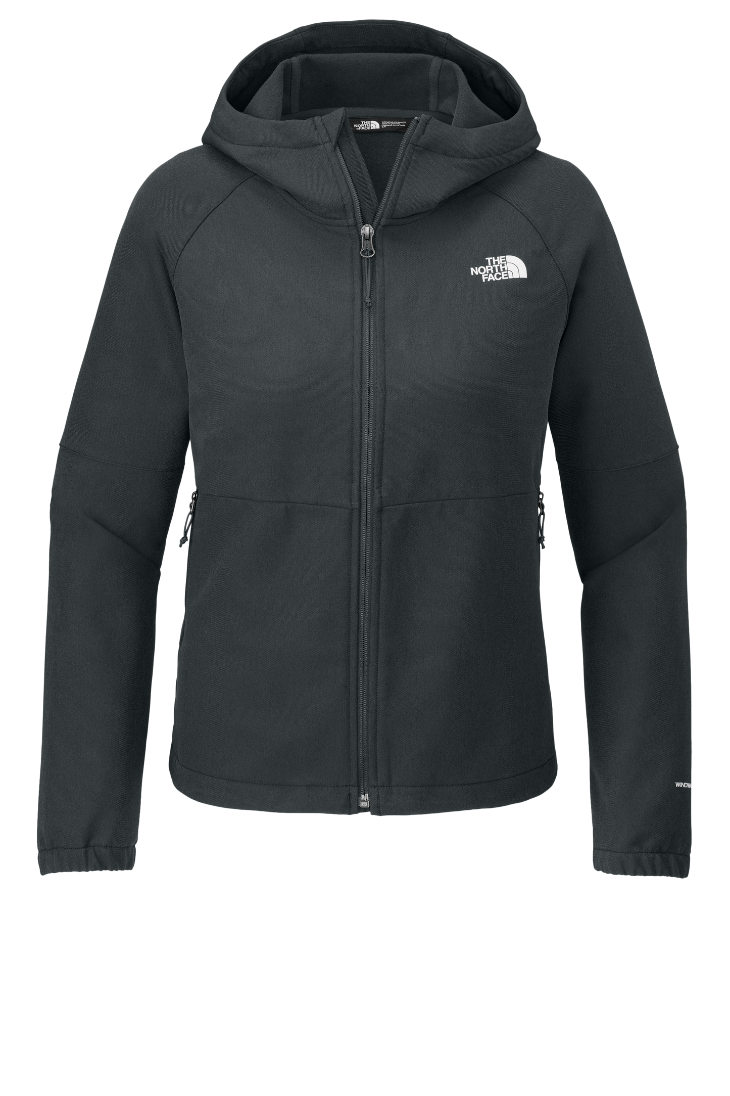 The North Face® Double-Knit Full-Zip Hoodie - Asphalt Grey