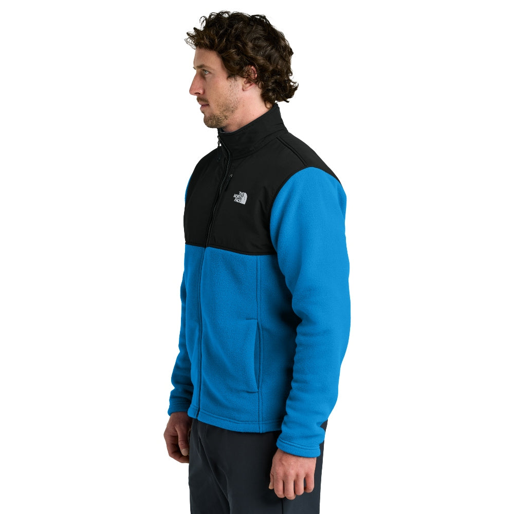 The North Face® Highest Peak Full-Zip Fleece Jacket - Hero Blue/TNF Black