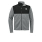 The North Face® Highest Peak Full-Zip Fleece Jacket - TNF Medium Grey Heather/TNF Black