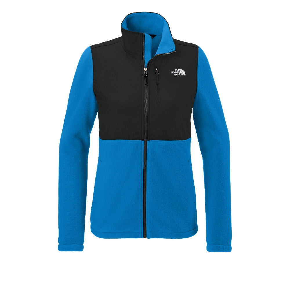The North Face® Women’s Highest Peak Full-Zip Fleece Jacket - Hero Blue/TNF Black