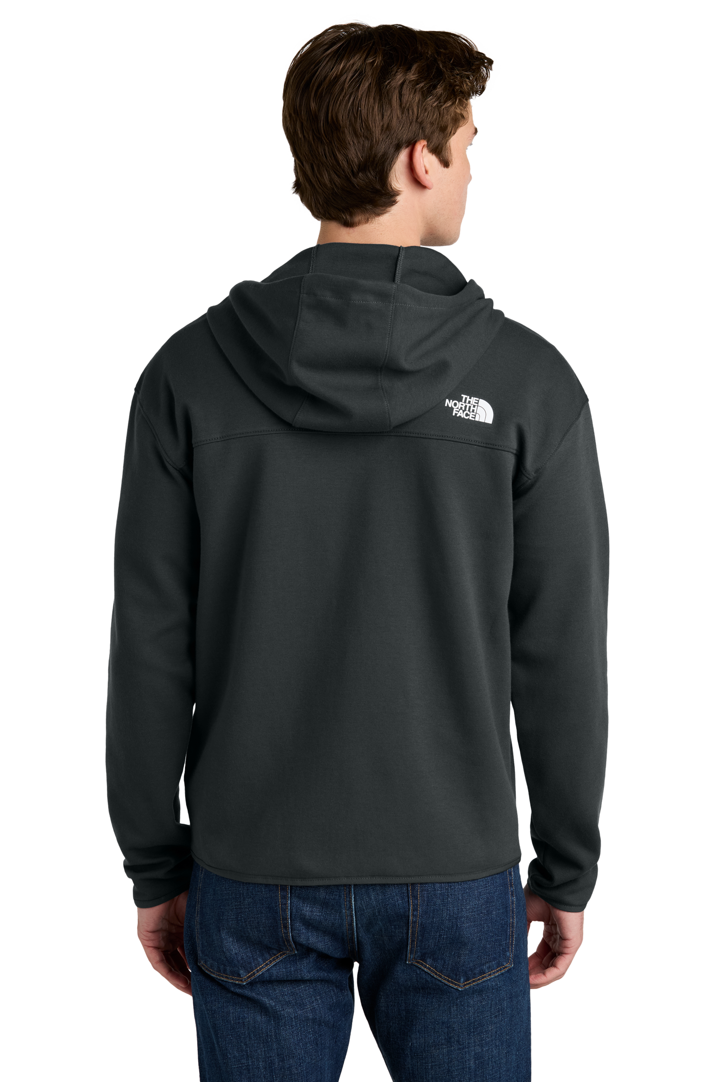 The North Face® Double-Knit Full-Zip Hoodie - Asphalt Grey